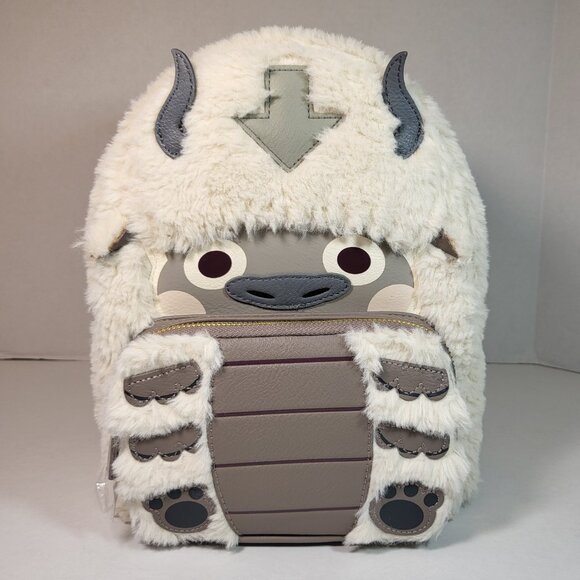 Nickelodeon Avatar: The Last Airbender Appa Figural Fur Mini Backpack NEW - Picture 2 of 16